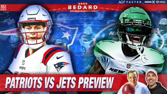 .@FDsportsbook & @drink_AG1 Bedard Patriots Podcast: Gut-check trench game vs. Jets taken at BSJ Headquarters (Patriots)